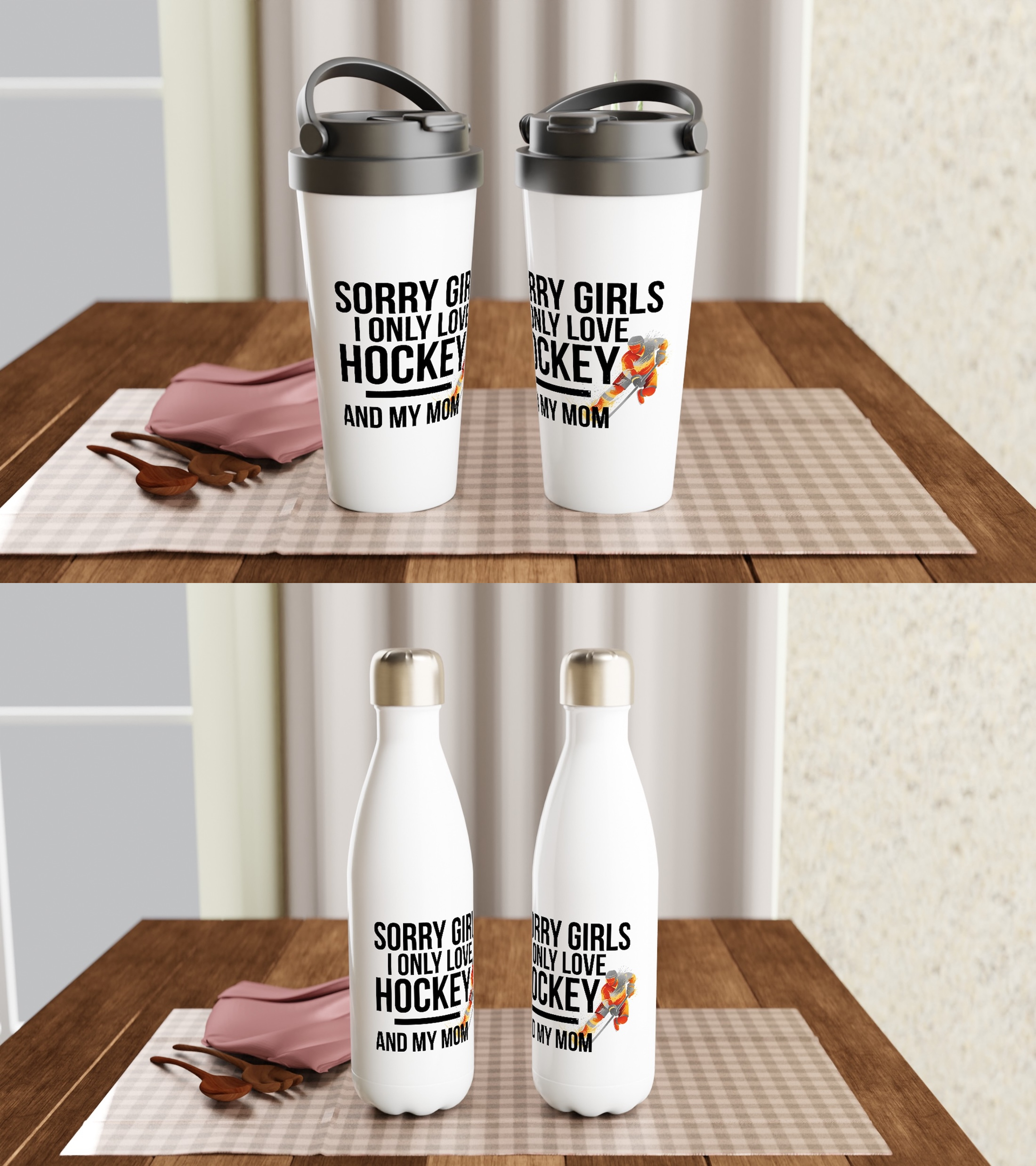 Mug ou Bouteille Sport : Quel Est le Meilleur Choix pour les Fans de Hockey ?<br />
