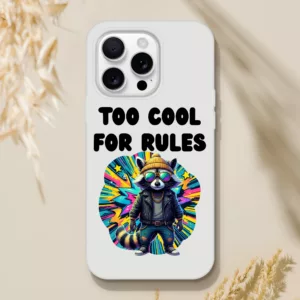 Too Cool For Rules - Coque Flexi iPhone