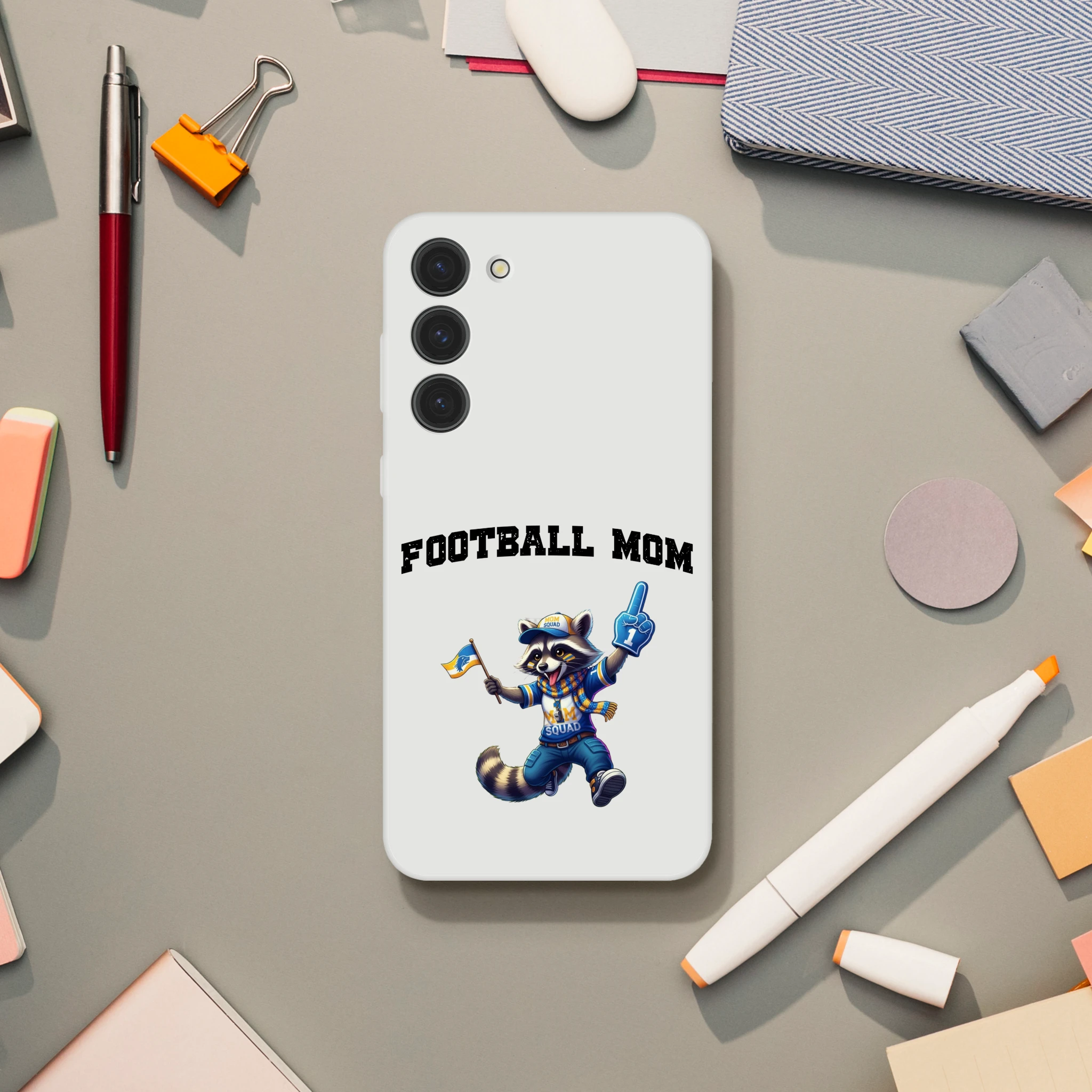 Football Mom - Coque Flexi Samsung