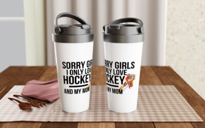 Le Mug de Voyage Hockey Personnalisé