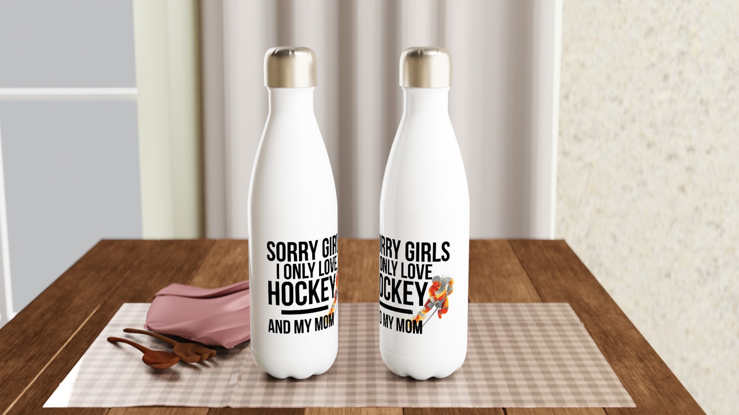 La Bouteille Hockey Personnalisée