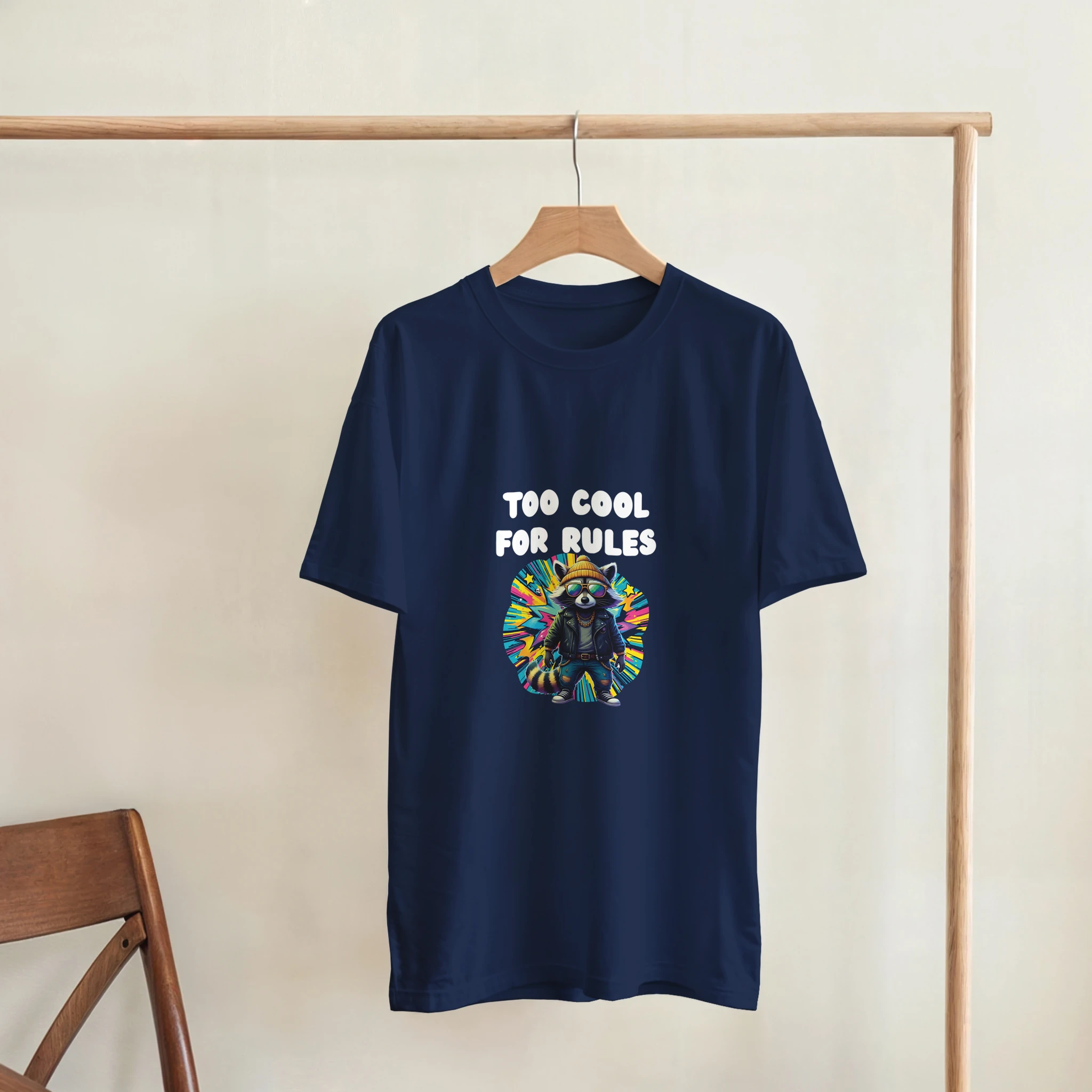 T-shirt Too Cool For Rules marine Tornooka SportLove humour