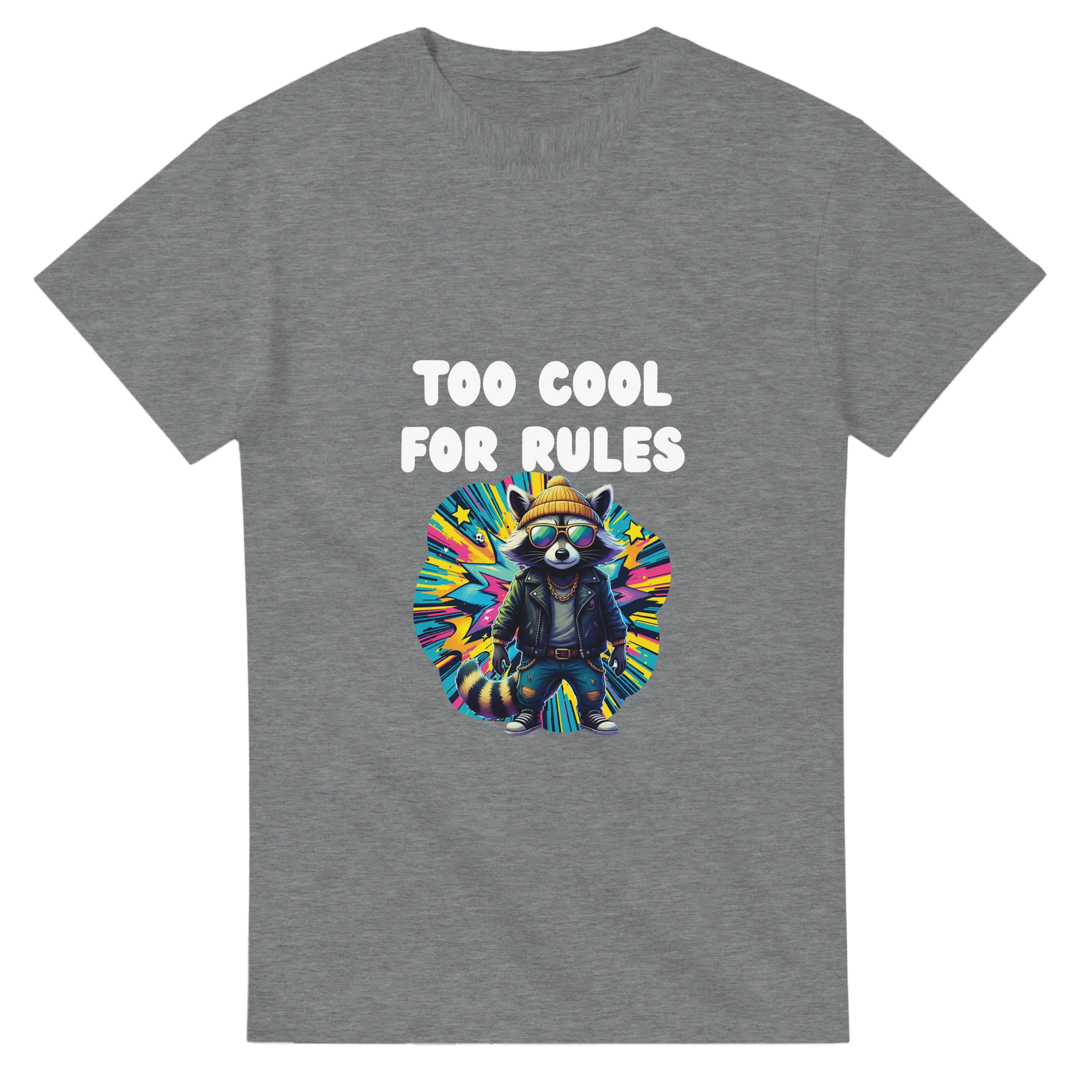 T-shirt Too Cool For Rules sport grey Tornooka SportLove