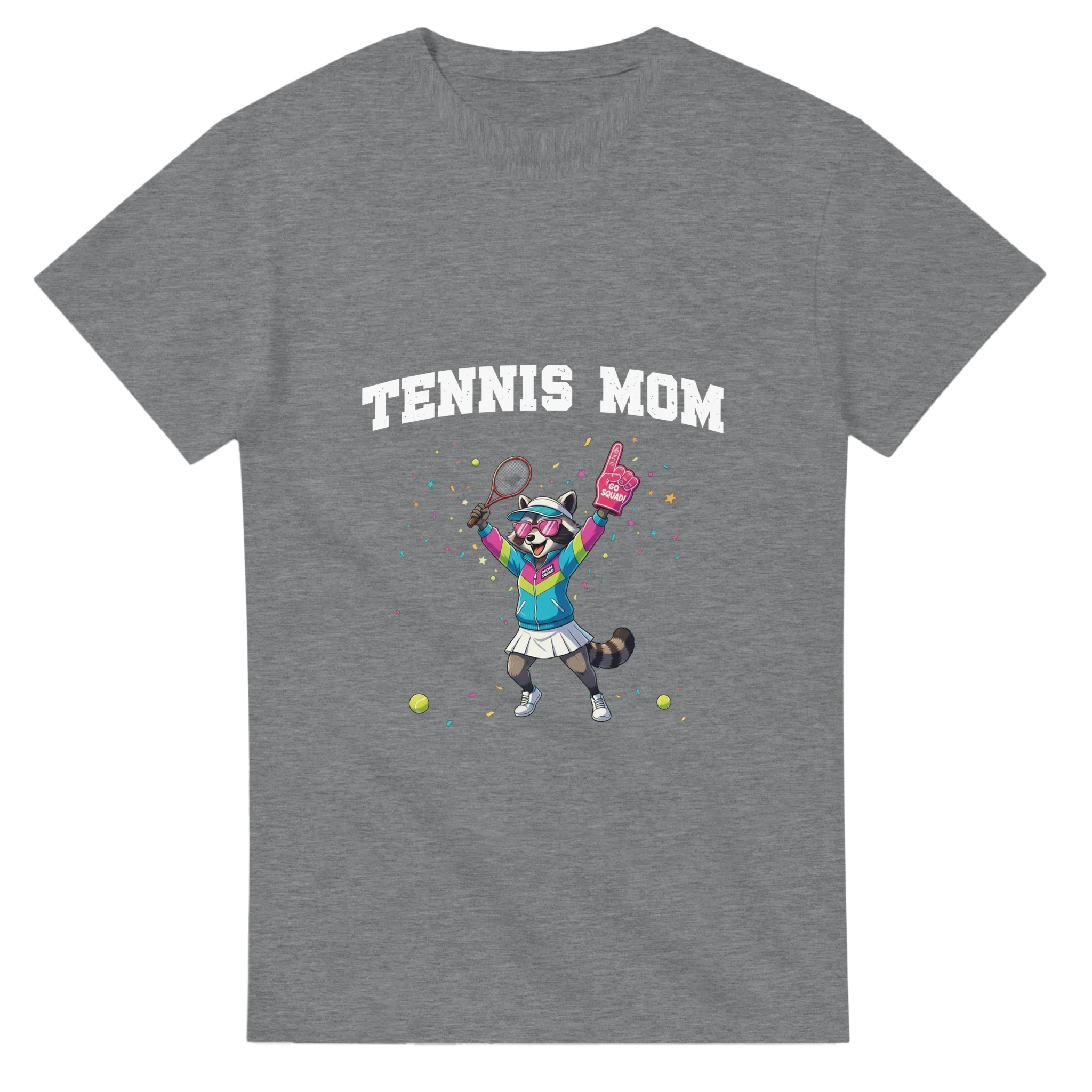 T-shirt Tennis Mom sport grey Tornooka SportLove