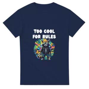 T-shirt Too Cool For Rules marine Tornooka SportLove humour