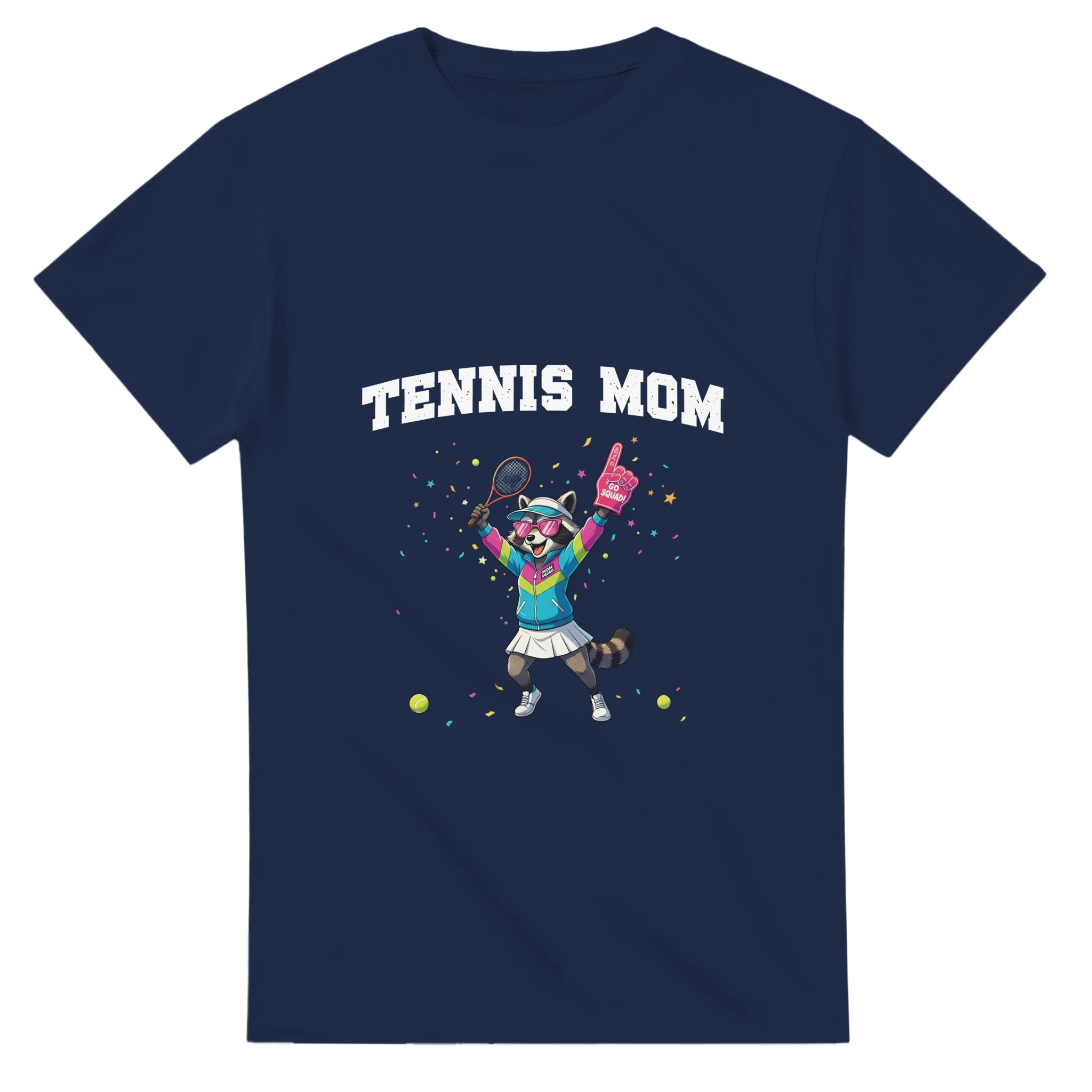T-shirt Tennis Mom marine Tornooka SportLove humour