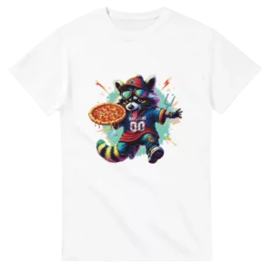 T-shirt Tornooka Supporter blanc raton laveur SportLove humour sport