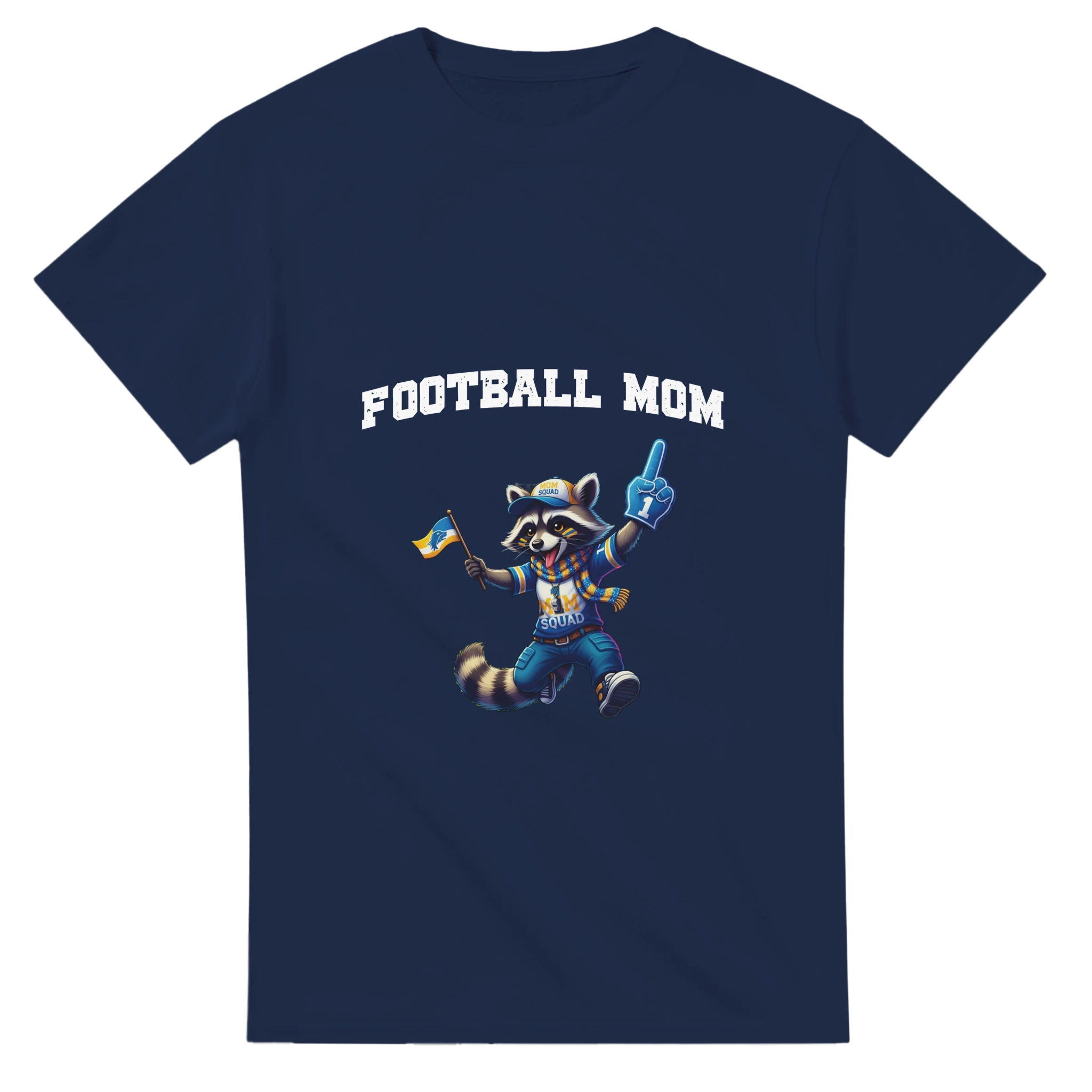 T-shirt Football Mom marine Tornooka SportLove humour