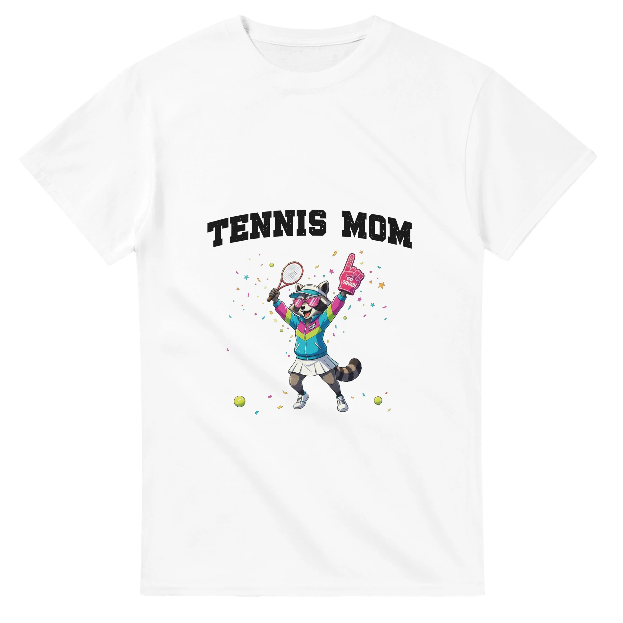 T-shirt Tennis Mom blanc Tornooka SportLove humour sport
