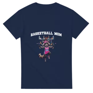 T-shirt Basketball Mom marine Tornooka SportLove humour