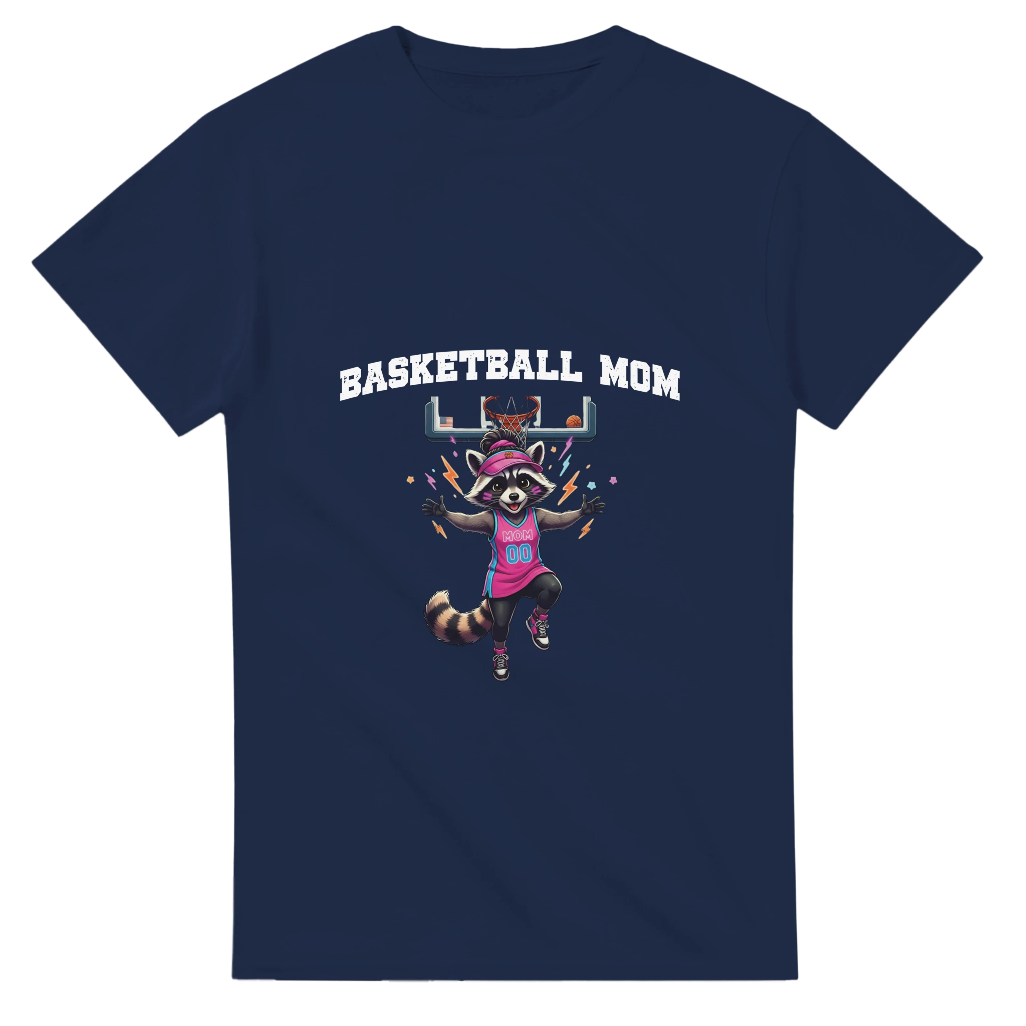 T-shirt Basketball Mom marine Tornooka SportLove humour