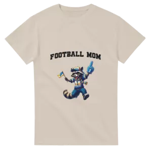 T-shirt Football Mom sable Tornooka SportLove humour
