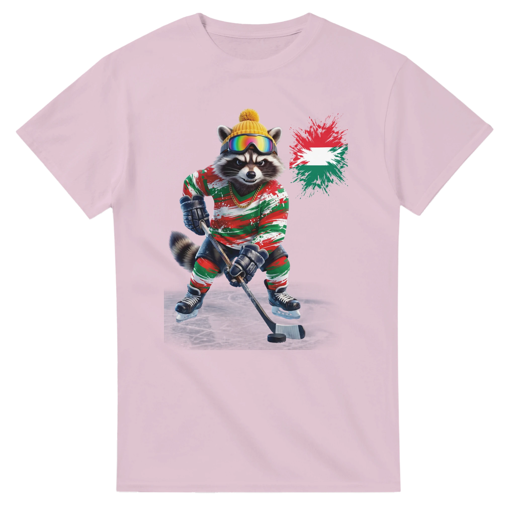 t-shirt Hungary Hockey Fan Tornooka rose clair fan Hongrie – SportLove