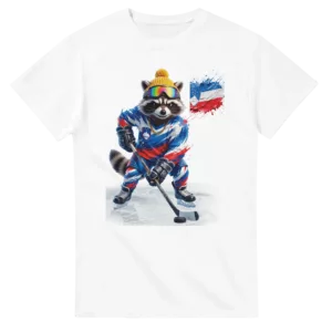 t-shirt Slovenia Hockey Fan Tornooka blanc maillot slovène – SportLove