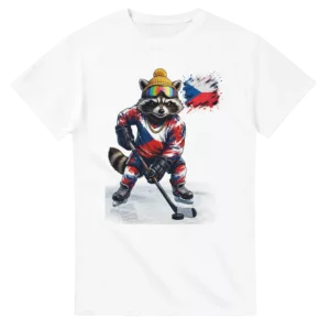 t-shirt Czech Hockey Fan Tornooka blanc maillot tchèque – SportLove