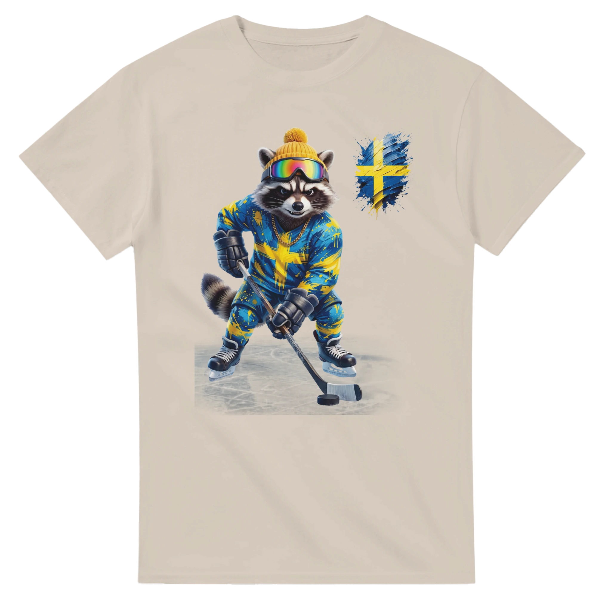 t-shirt Sweden Hockey Fan Tornooka sable supporter suédois – SportLove