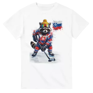 t-shirt Slovakia Hockey Fan Tornooka blanc maillot slovaque – SportLove