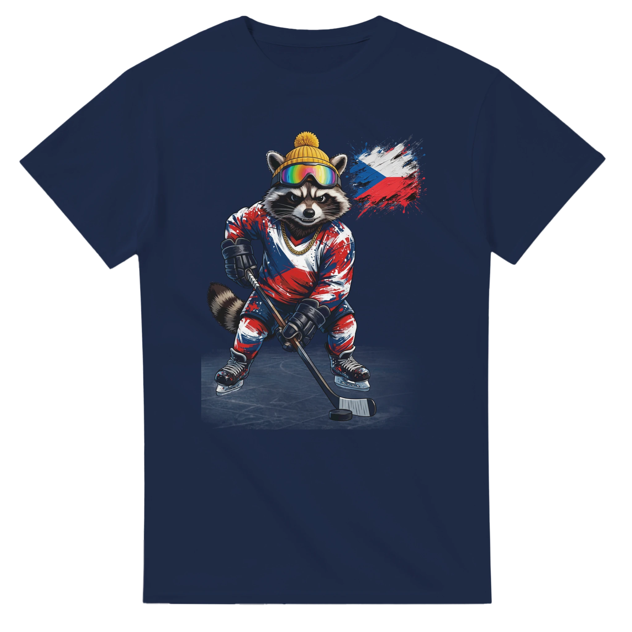t-shirt Czech Hockey Fan Tornooka marine supporter Tchéquie – SportLove