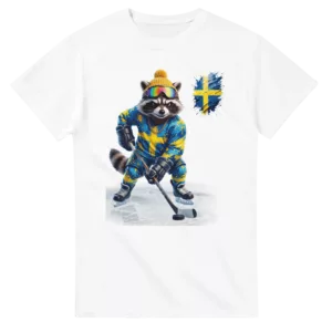 t-shirt Sweden Hockey Fan Tornooka blanc maillot suédois – SportLove