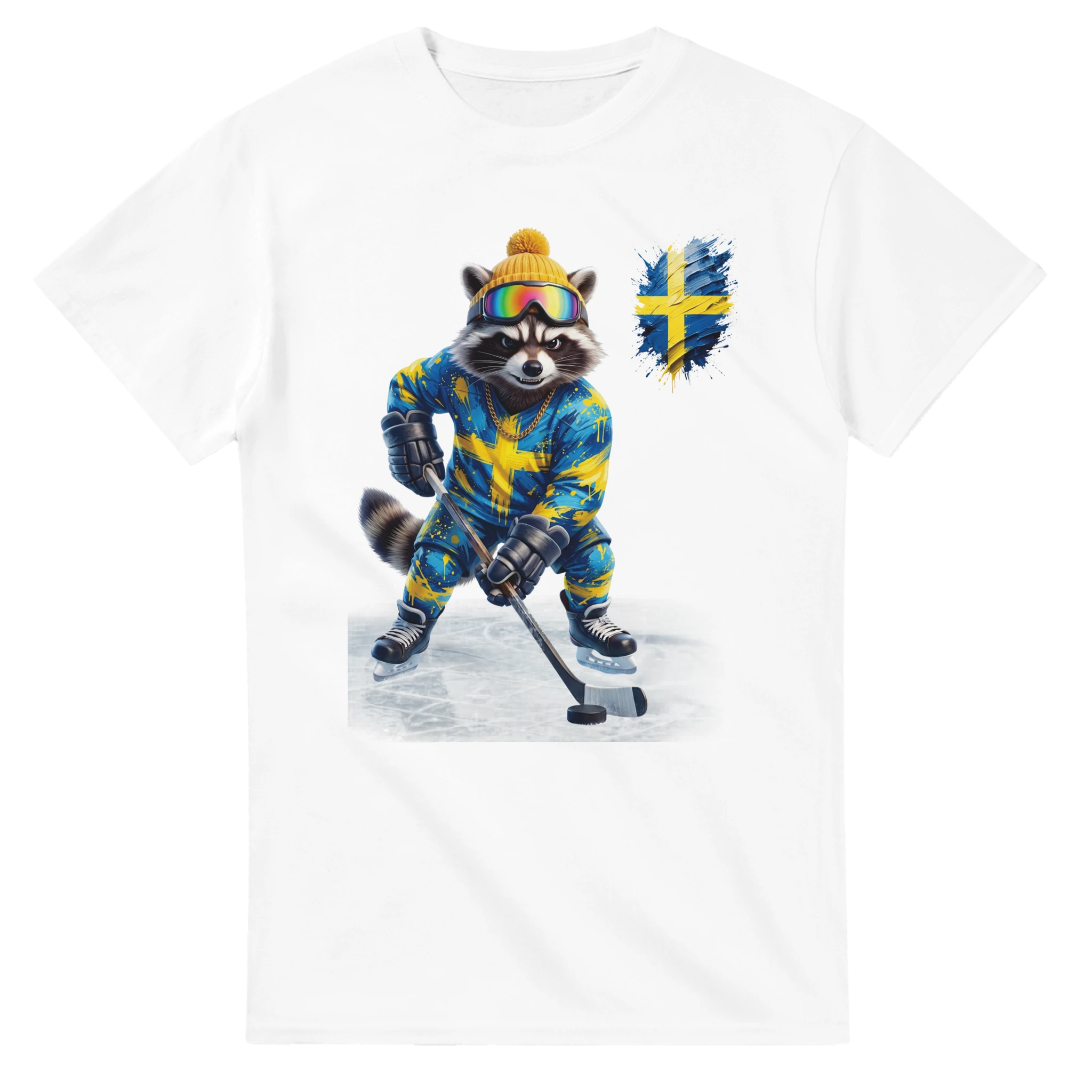 t-shirt Sweden Hockey Fan Tornooka blanc maillot suédois – SportLove
