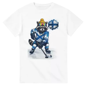 t-shirt Finland Hockey Fan Tornooka blanc maillot finlandais – SportLove