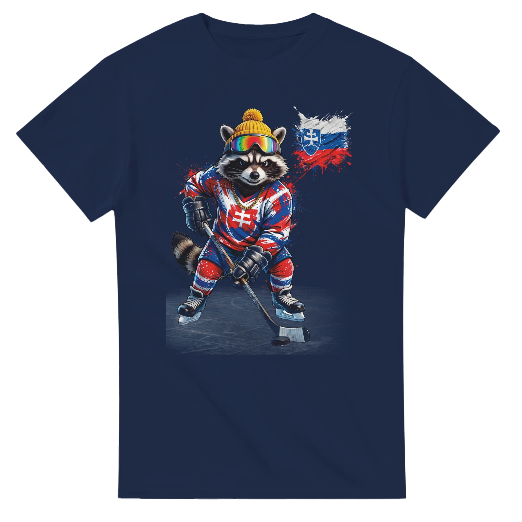 t-shirt Slovakia Hockey Fan Tornooka marine supporter Slovaquie – SportLove
